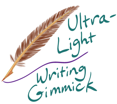 Ultralight writing gimmick